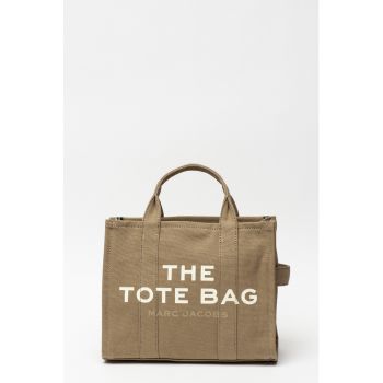 Geanta tote cu imprimeu logo si bareta detasabila