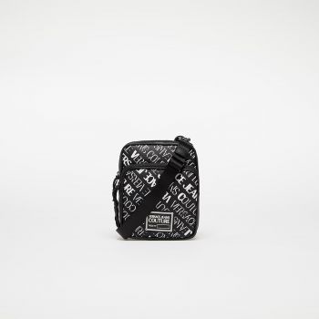 Versace Jeans Couture Range Logo Lettering Bag Black/ White