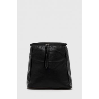 Answear Lab rucsac femei, culoarea negru, mic, neted