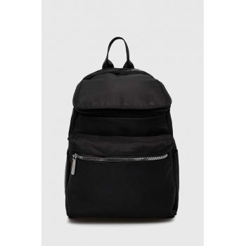 Answear Lab rucsac femei, culoarea negru, mic, neted