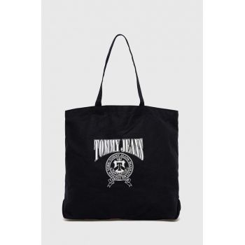 Tommy Jeans poseta culoarea negru