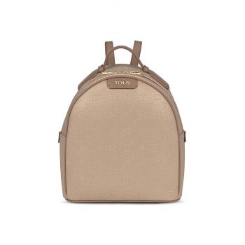 Tous rucsac femei, culoarea bej, mare