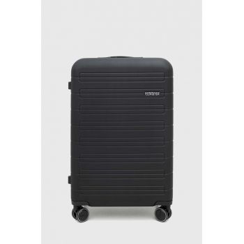 American Tourister valiza culoarea negru ieftina