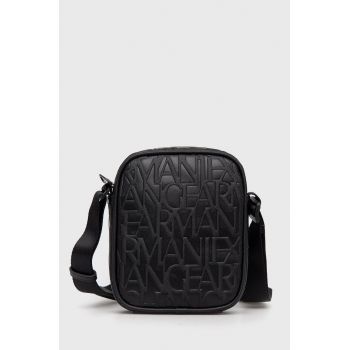 Armani Exchange borseta culoarea negru