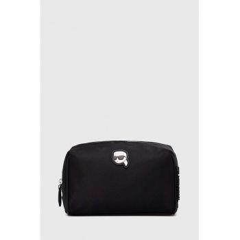 Karl Lagerfeld portfard culoarea negru