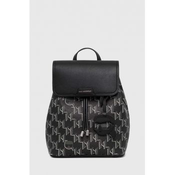 Karl Lagerfeld rucsac culoarea negru, mic, modelator