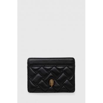 Kurt Geiger London carcasa din piele femei, culoarea negru