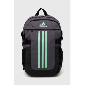 Adidas Performance rucsac culoarea gri, mare, cu imprimeu