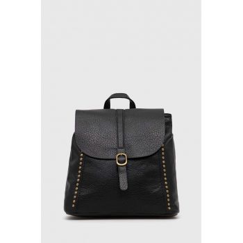 Answear Lab rucsac femei, culoarea negru, mic, neted