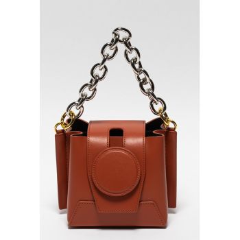 Geanta crossbody din piele cu bareta detasabila Daria Geanta crossbody din piele cu bareta detasabila Daria