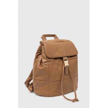 Answear Lab rucsac femei, culoarea maro, mic, neted