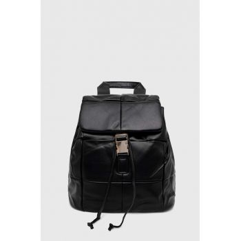 Answear Lab rucsac femei, culoarea negru, mic, neted