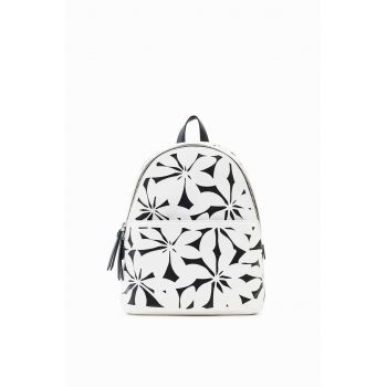 Desigual rucsac femei, culoarea alb, mic, modelator