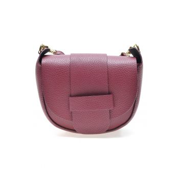 Geanta crossbody de piele cu bareta ajustabila