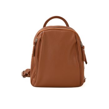 Rucsac de piele cu aspect texturat Fabiola