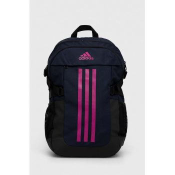 adidas rucsac culoarea albastru marin, mare, cu imprimeu