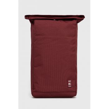 Lefrik rucsac femei, culoarea bordo, mare, neted