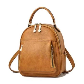 Rucsac caramel piele eco tip geantă Yennifer