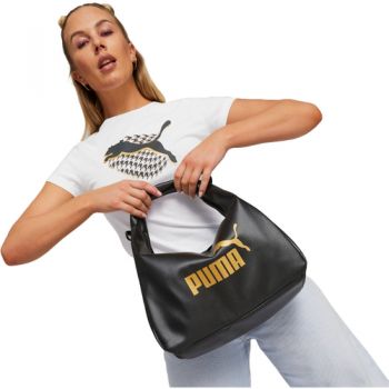 Geanta unisex Puma Core Up Hobo Bag 07948001
