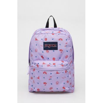 Jansport rucsac culoarea violet, mare, modelator ieftin