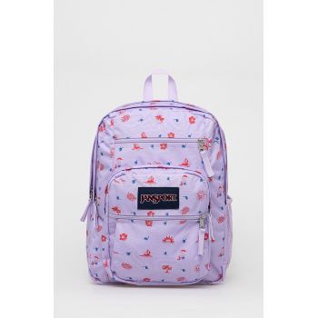 Jansport rucsac culoarea violet, mare, modelator de firma original