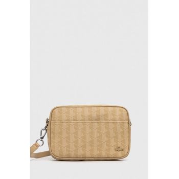 Lacoste poseta culoarea bej