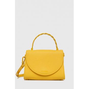Steve Madden poseta Bdainty culoarea galben, SM13001020