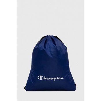 Champion rucsac culoarea albastru marin, cu imprimeu