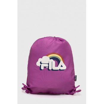 Fila ghiozdan copii culoarea violet, modelator