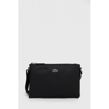 Lacoste poseta culoarea negru