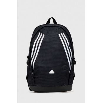 adidas rucsac culoarea negru, mare, cu imprimeu