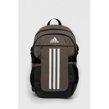 adidas rucsac culoarea verde, mare, cu imprimeu