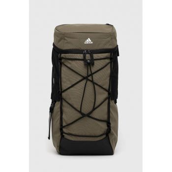 adidas rucsac culoarea verde, mare, modelator