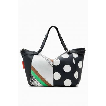 Desigual poseta culoarea negru