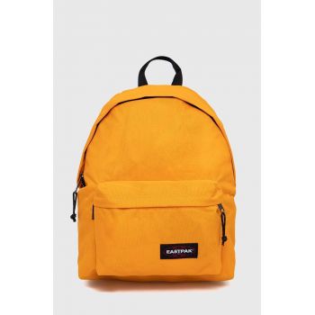 Eastpak rucsac culoarea portocaliu, mare, neted de firma original