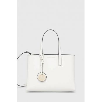 Emporio Armani poseta culoarea alb