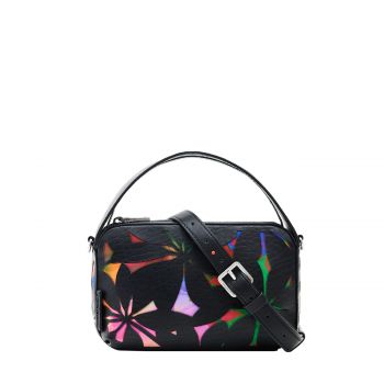 Mini die-cut floral bag