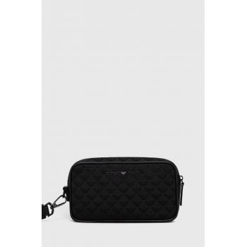 Emporio Armani portfard culoarea negru