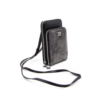 Geanta de piele ecologica pentru telefon