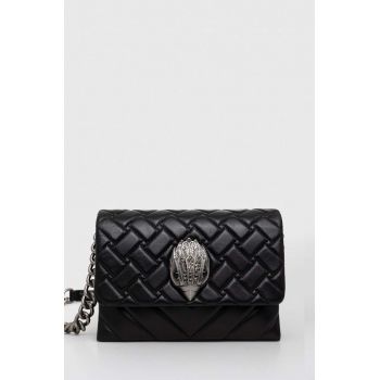 Kurt Geiger London poseta de piele culoarea negru