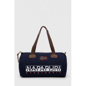 Napapijri geanta culoarea albastru marin