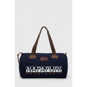 Napapijri geanta culoarea albastru marin