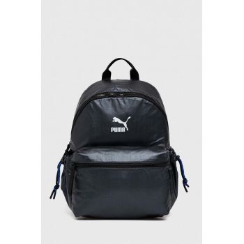 Puma rucsac femei, culoarea gri, mic, cu imprimeu