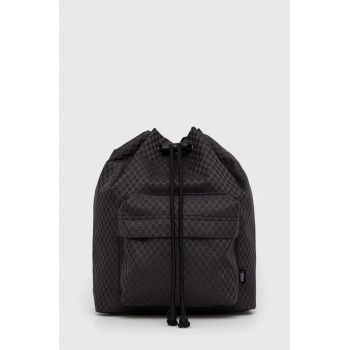 Vans rucsac femei, culoarea negru, mic, modelator