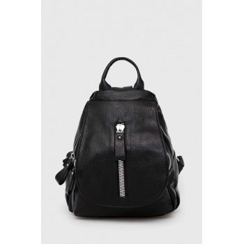 Answear Lab rucsac femei, culoarea negru, mic, neted