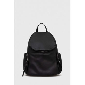 Answear Lab rucsac femei, culoarea negru, mic, neted