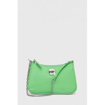 Karl Lagerfeld poseta culoarea verde