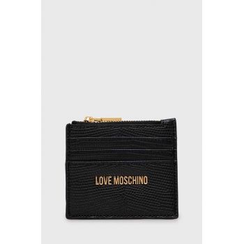 Love Moschino carcasa cardului culoarea negru