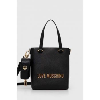 Love Moschino poseta culoarea negru