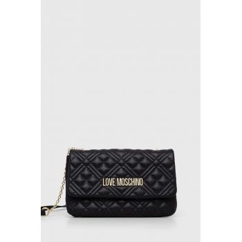 Love Moschino poseta culoarea negru